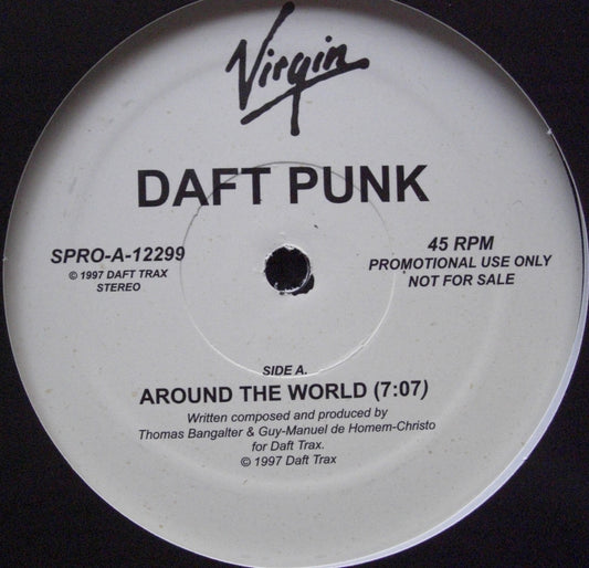 Daft Punk – Around The World Vinyl, 12", Single