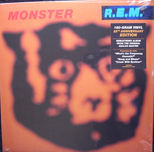 R.E.M. – Monster Vinyl, LP, Album, Reissue, Remastered, 180g