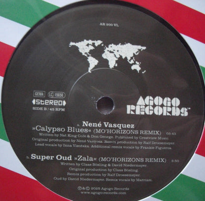 Nene Vasquez & Super Oud - Agogo Makes The World Go Round 2 (Mo'Horizons Remixes) Vinyl, 7"
