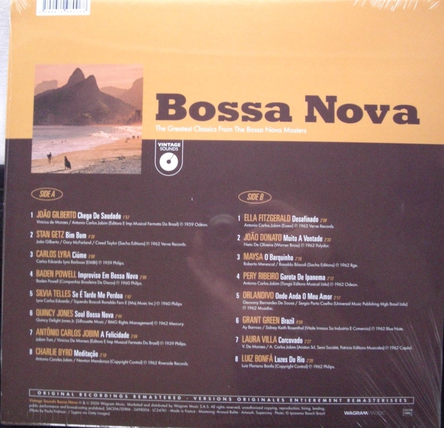 Various – Bossa Nova - Vintage Sounds Vinyl, LP, Compilation