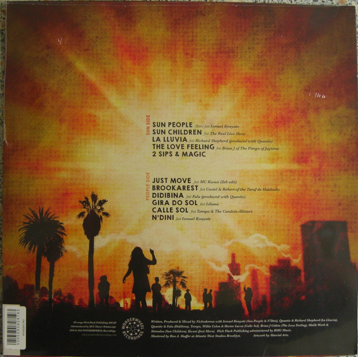 Nickodemus – Sun People Vinyl, LP, Album yellow