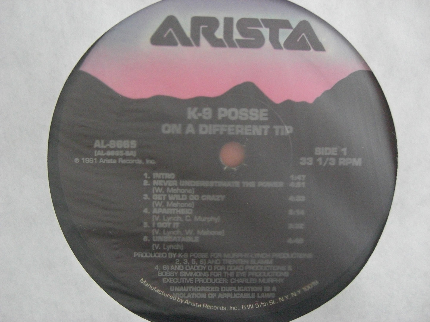 K-9 Posse – On A Different Tip Vinyl, LP, Album US 1991