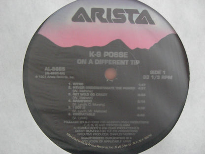 K-9 Posse – On A Different Tip Vinyl, LP, Album US 1991
