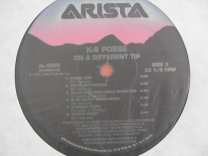 K-9 Posse – On A Different Tip Vinyl, LP, Album US 1991