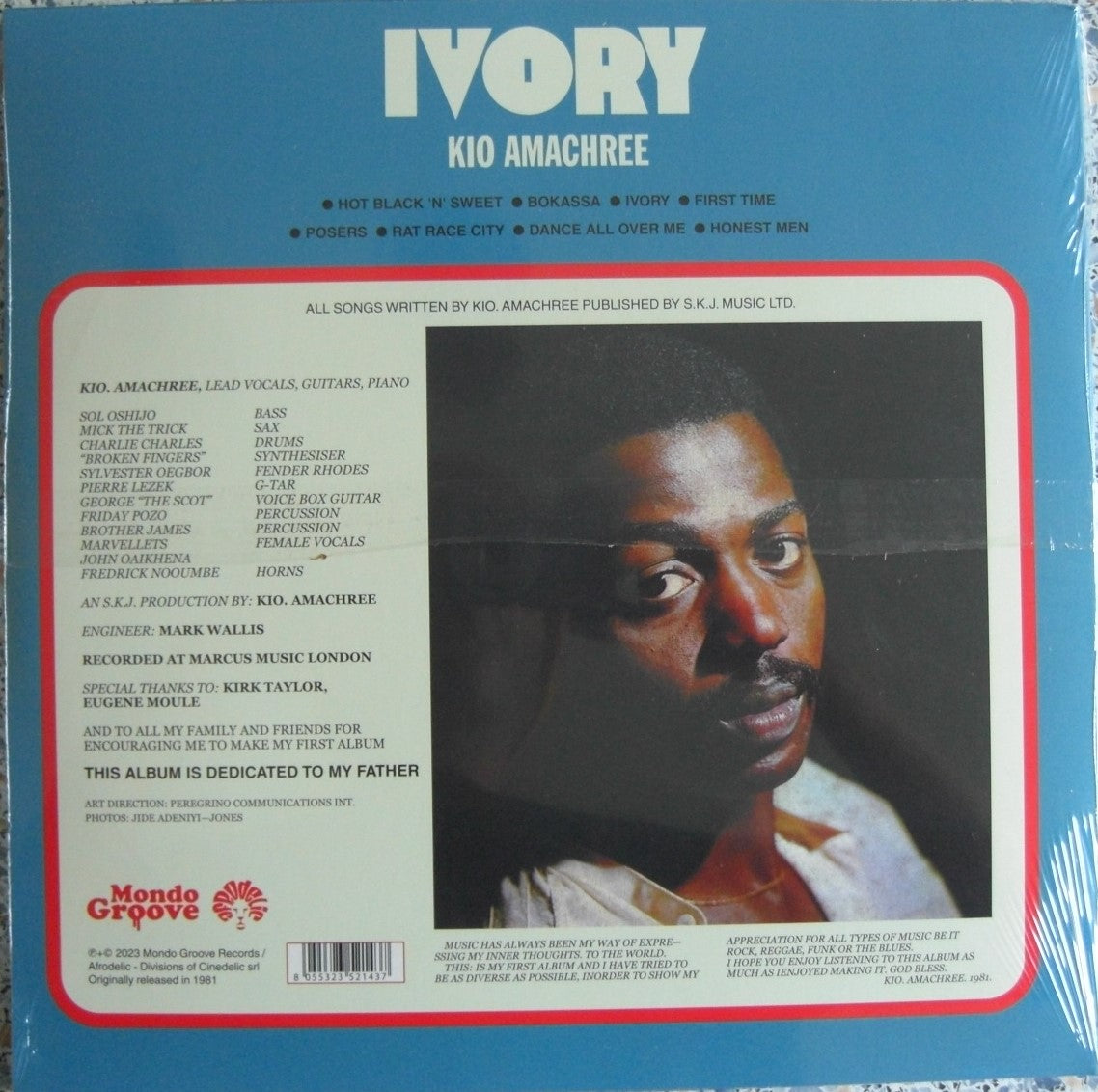 Kio Amachree – Ivory Vinyl, LP, Album