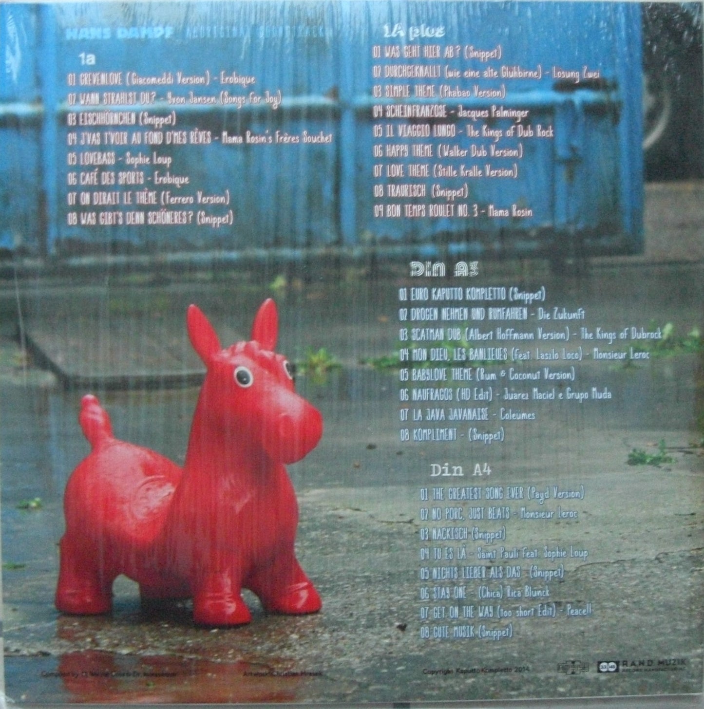 Hans Dampf Aboriginal Soundtrack - Euro Kaputto Kompletto Vinyl, LP, Compilation