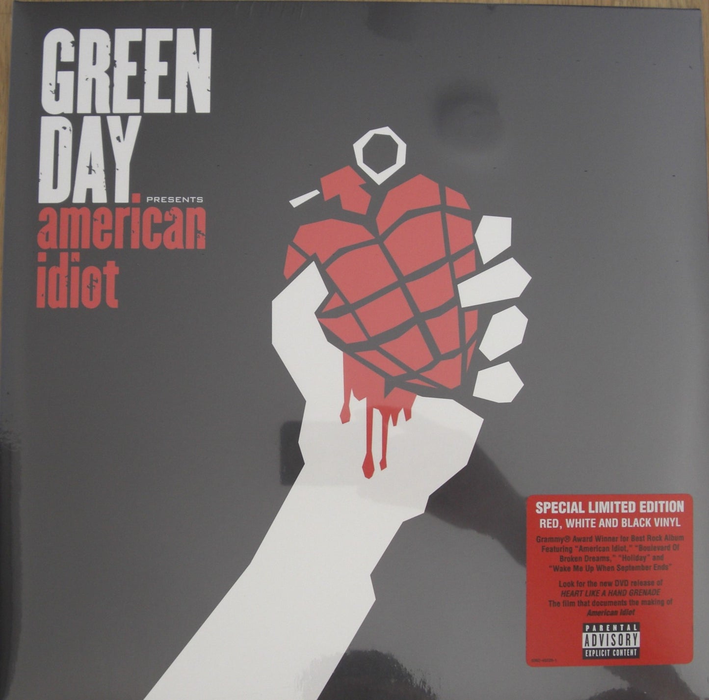 Green Day – American Idiot 2x Vinyl, LP, Album, Reissue, Limited Edt red+white
