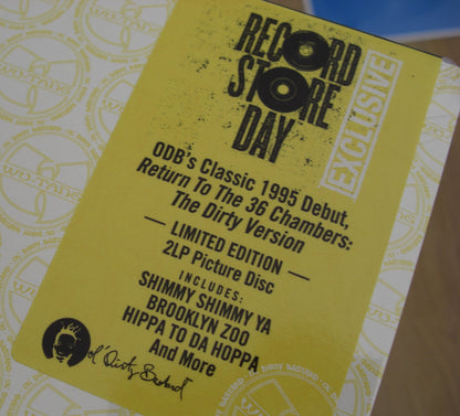 Ol' Dirty Bastard – Return To The 36 Chambers: The Dirty Version 2x Vinyl, LP, Album, Reissue, Limited Edt, Picture Disc RSD 2023