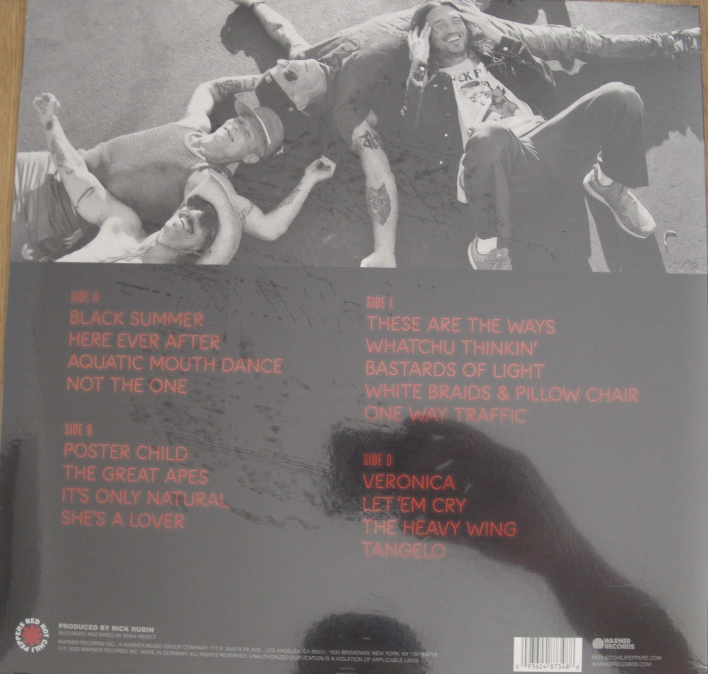 Red Hot Chili Peppers – Unlimited Love 2x Vinyl, LP, Album, Limited Edt white