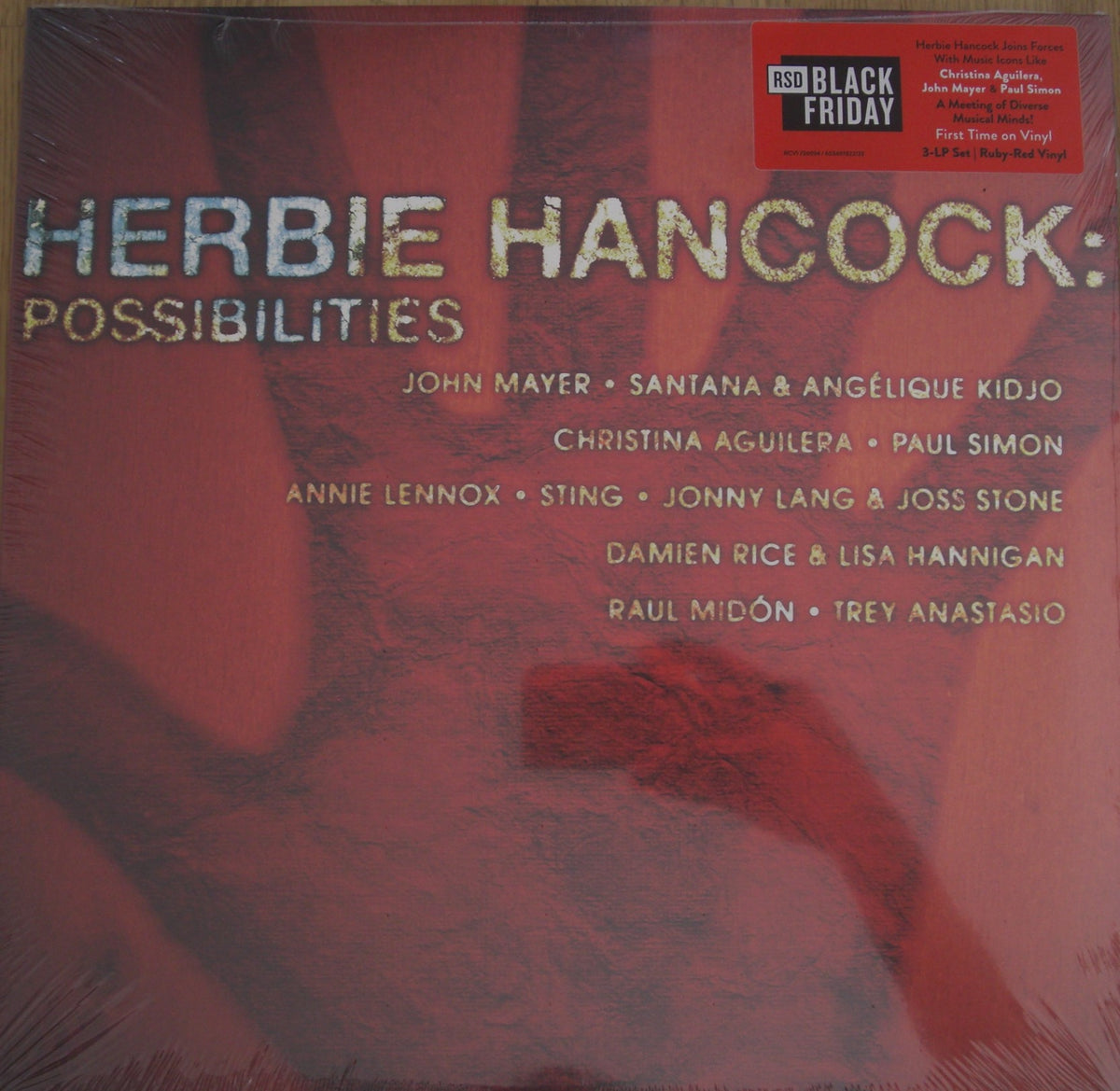 Herbie Hancock – Possibilities 3x Vinyl, LP, Album, Reissue, Remastered red RSD 2024