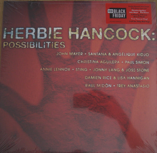 Herbie Hancock – Possibilities 3x Vinyl, LP, Album, Reissue, Remastered red RSD 2024