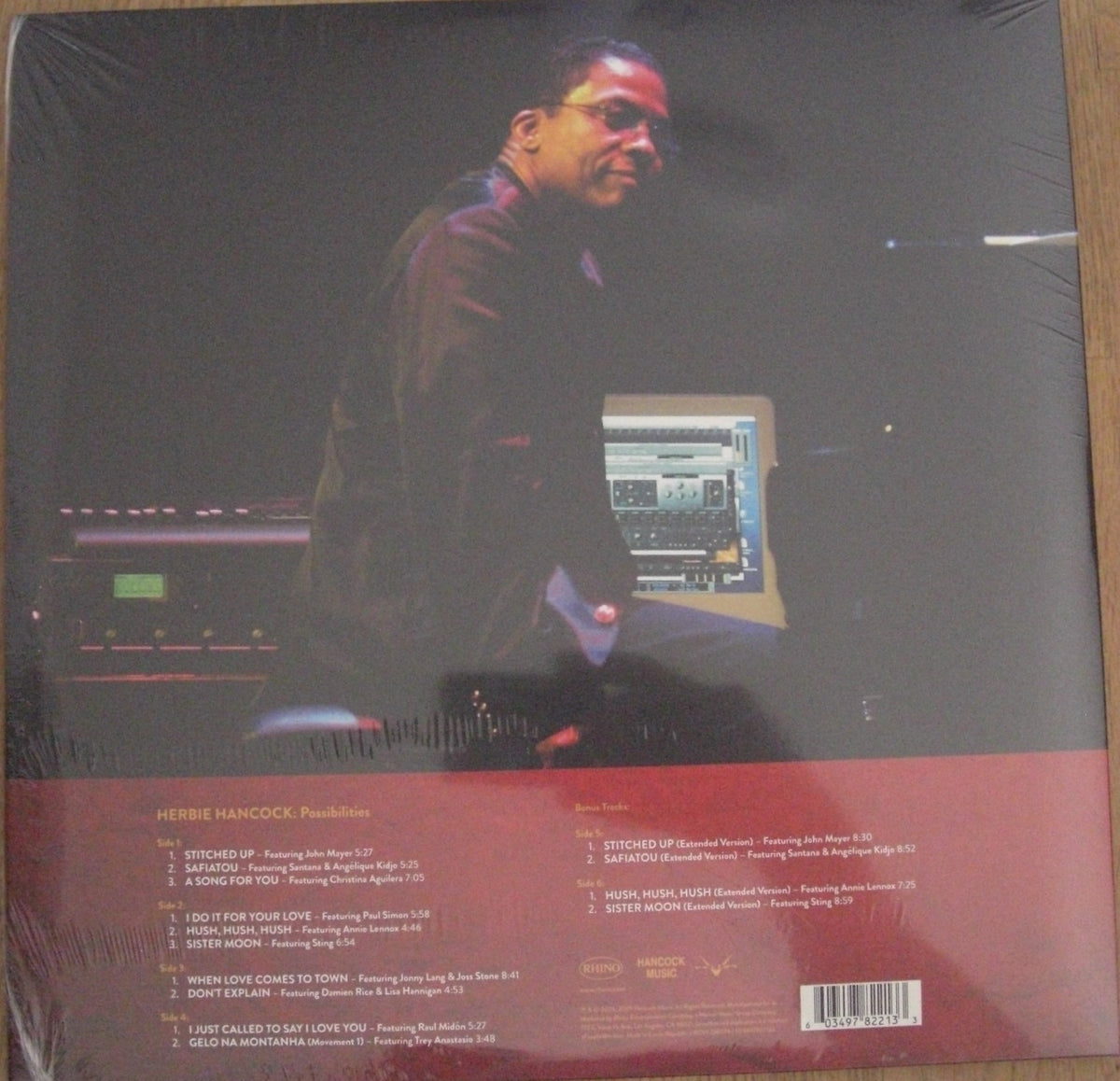 Herbie Hancock – Possibilities 3x Vinyl, LP, Album, Reissue, Remastered red RSD 2024