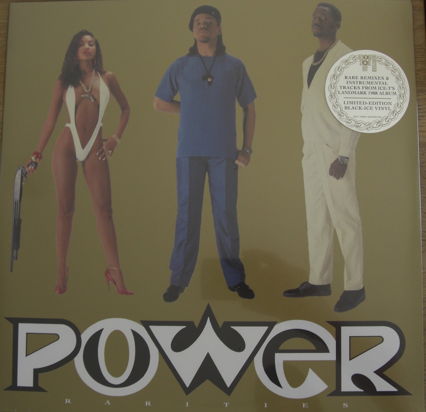 Ice-T – Power Rarities Vinyl, LP, Album, Limited Edt black-ice splattered RSD 2025
