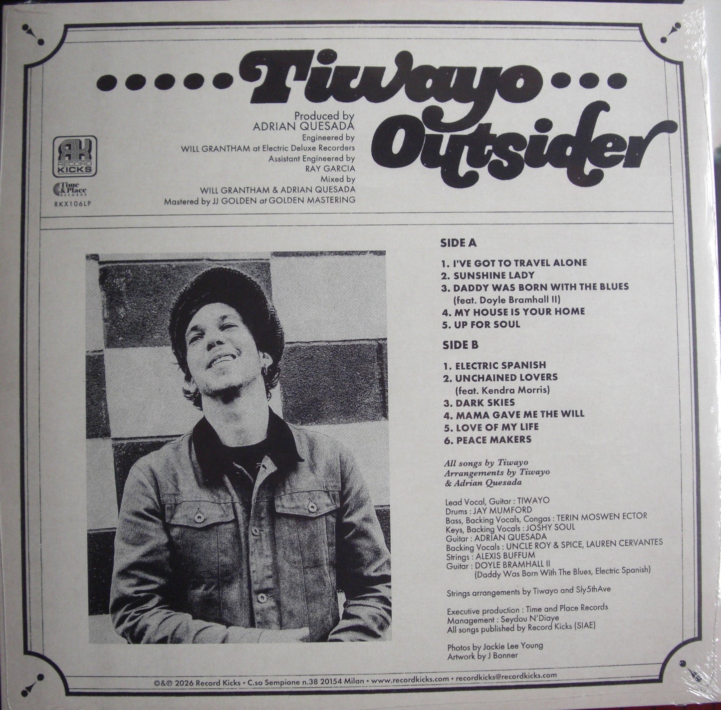 Tiwayo - Outsider Vinyl, LP, Album