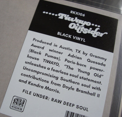 Tiwayo - Outsider Vinyl, LP, Album
