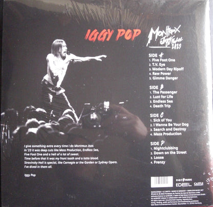 Iggy Pop – Montreux Jazz Festival 2023 Vinyl, 2xLP, Album