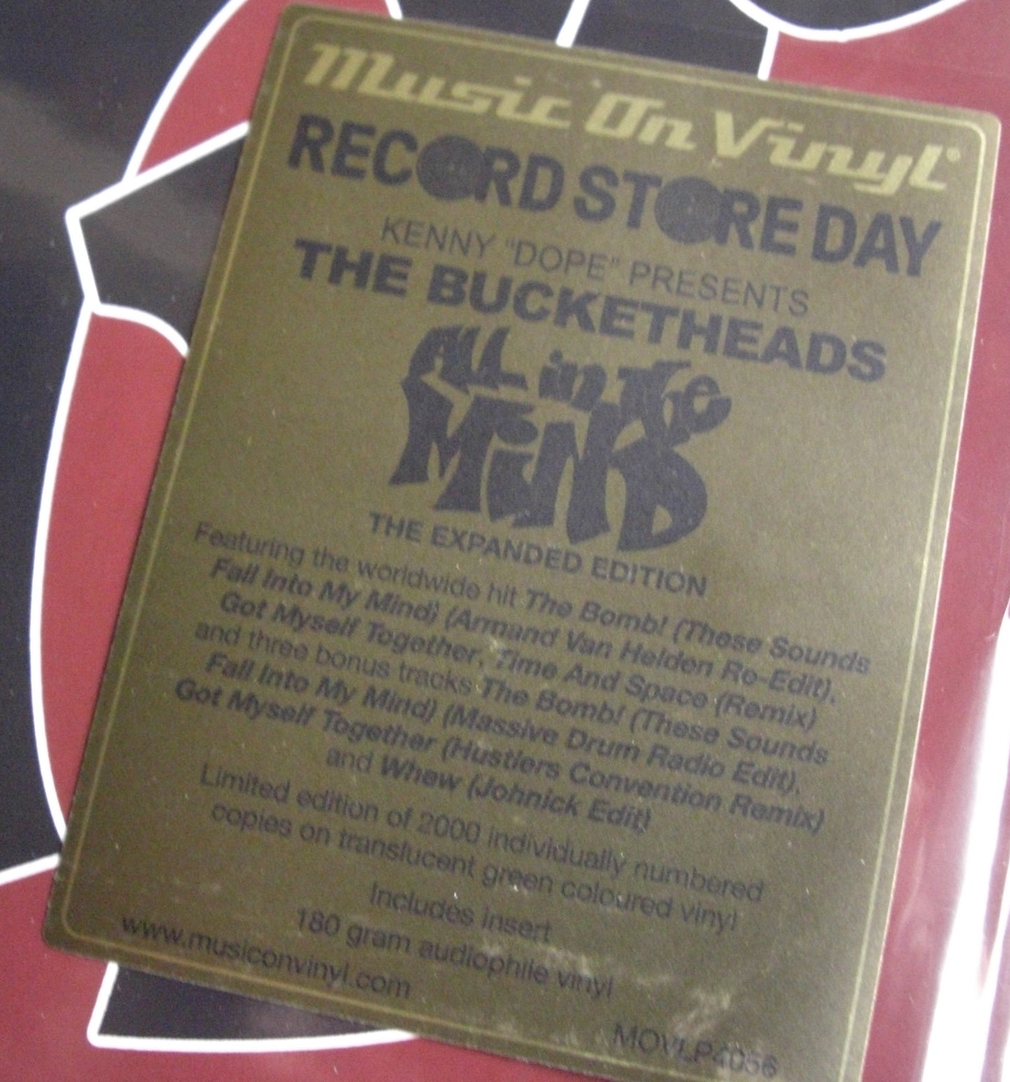 The Bucketheads – All In The Mind 2x Vinyl, LP, Album, Reissue, Expanded Edt RSD 2026