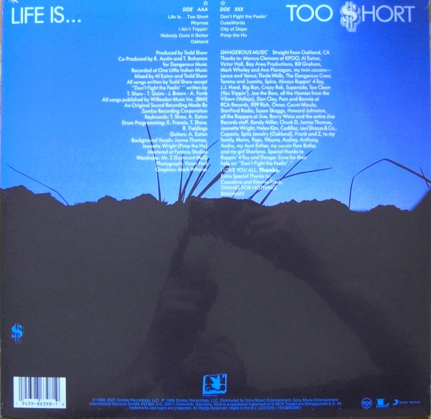 Too Short – Life Is...Too $hort Vinyl, LP, Album