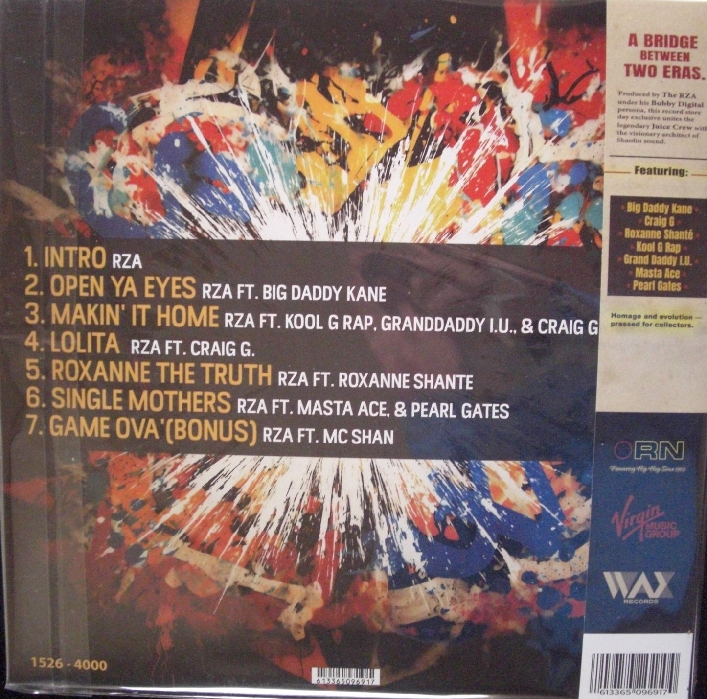 RZA & Juice Crew - Bobby Digital Pres. The Juice Crew Vinyl, LP, Album RSD 2026