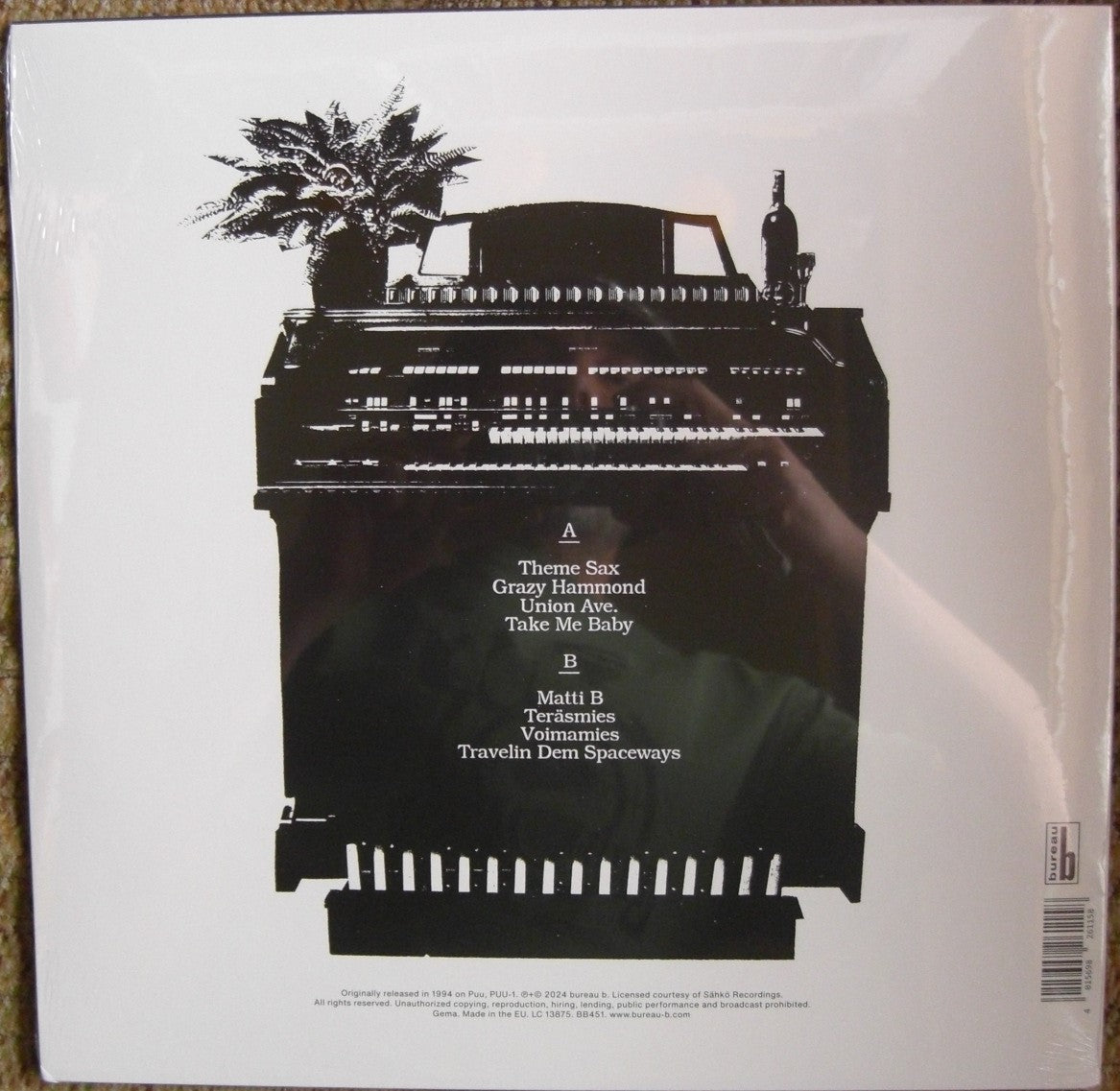 Jimi Tenor – Sähkömies Vinyl, LP, Album black