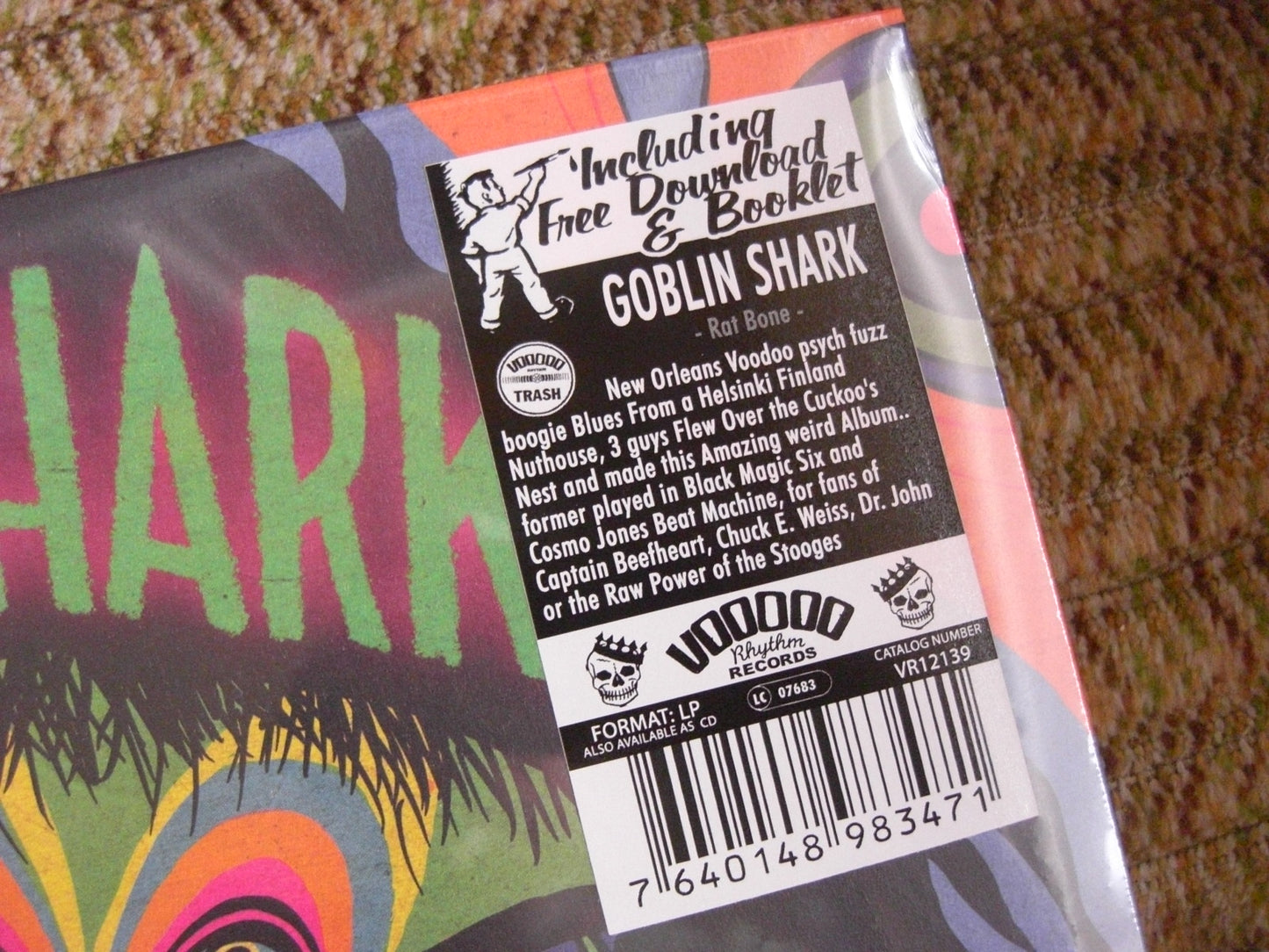 Goblin Shark – Rat Bone Vinyl, LP, Album