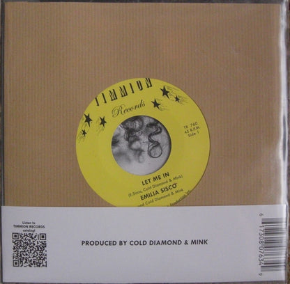 Emilia Sisco, Cold Diamond &amp; Mink – Déjame entrar / Pasada la medianoche 7"
