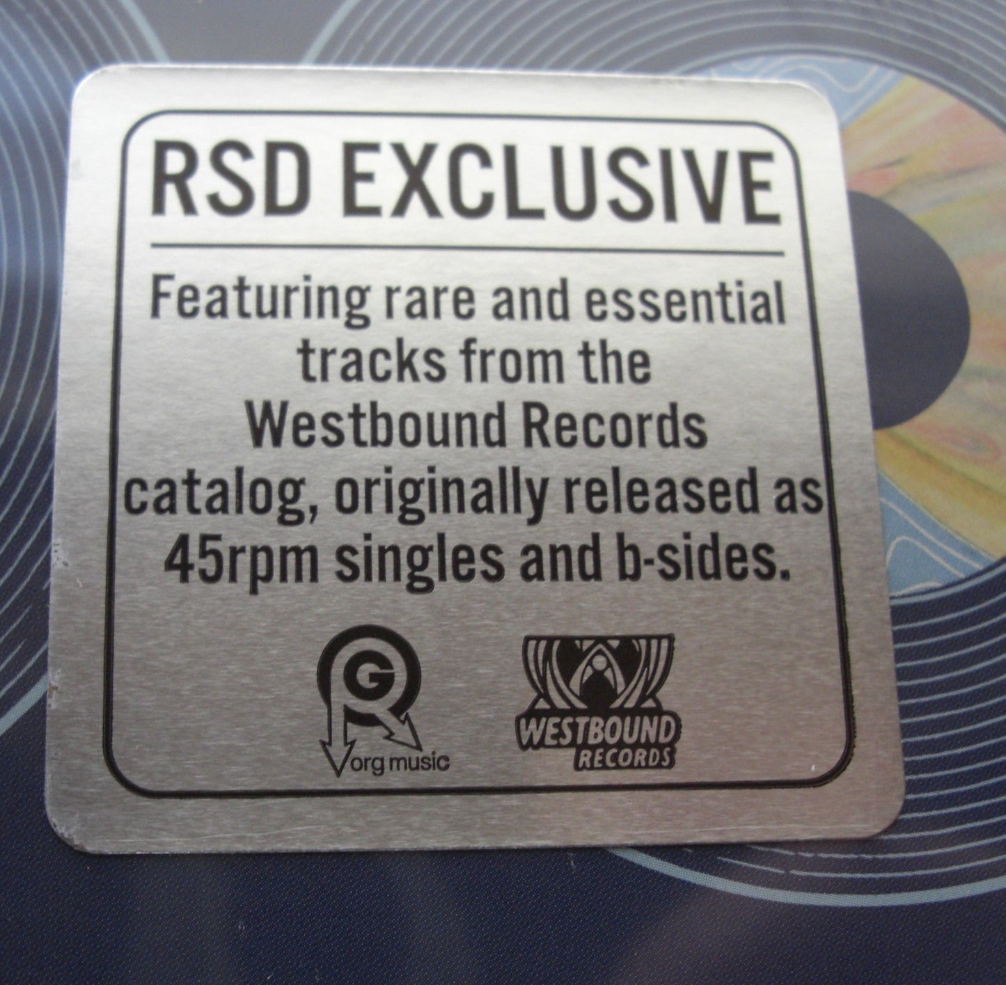 The Westbound Sound - Singleminded Curated By RSD Volume 3 Vinyl, LP, Compilation RSD 2026