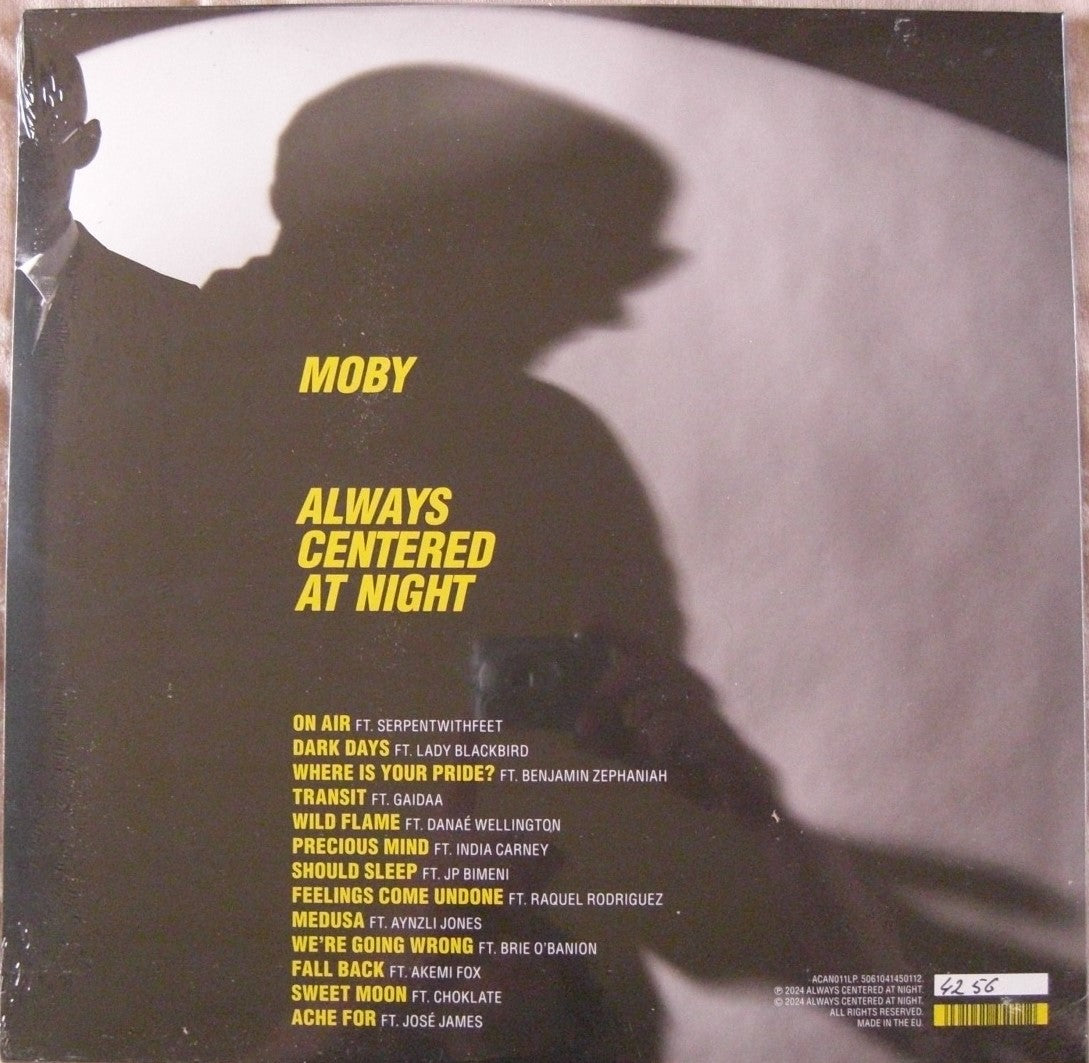 Moby – Always Centered At Night 2x Vinyl, LP, Album numbered
