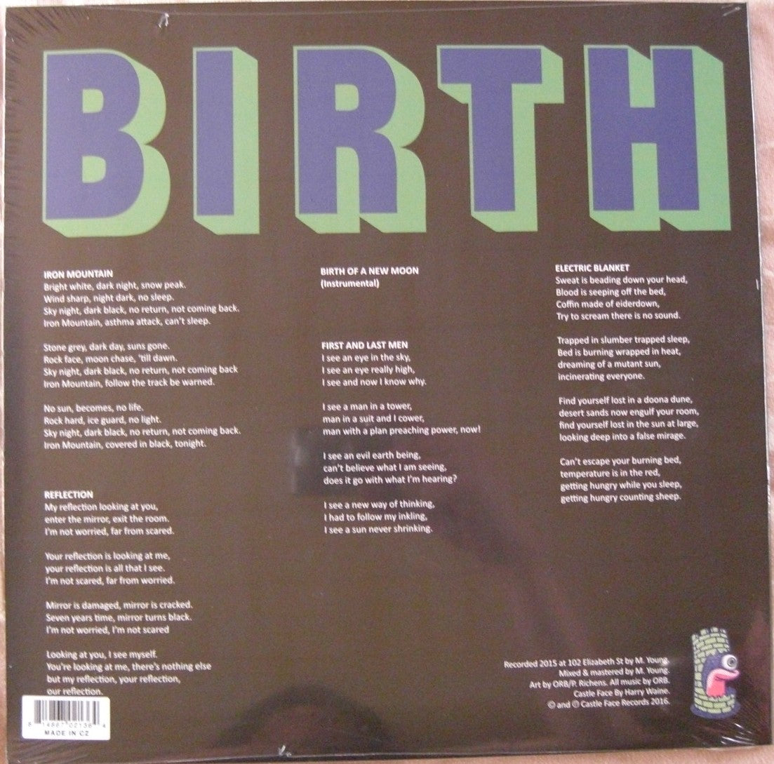 ORB – Birth Vinyl, LP, Album