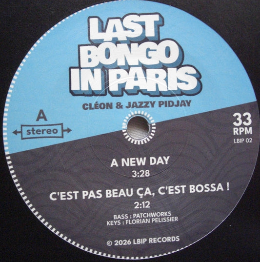 Last Bongo In Paris - A New Day Vinyl, 7"