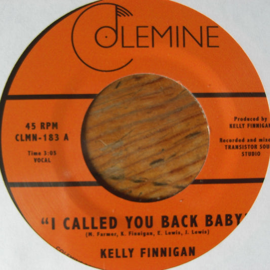 Kelly Finnigan – I Called You Back Baby / Impressions Of You Vinyl, 7"