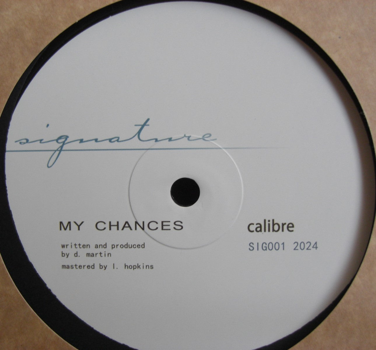 Calibre – Peso / My Chances Vinilo, Sencillo de 12"