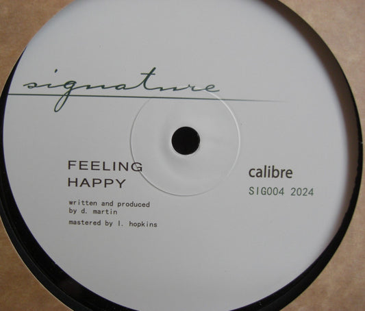 Calibre – Feeling Happy / Think Again Vinyl, 12" Single