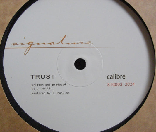 Calibre – Trust / Waiting Vinyl, 12" Single