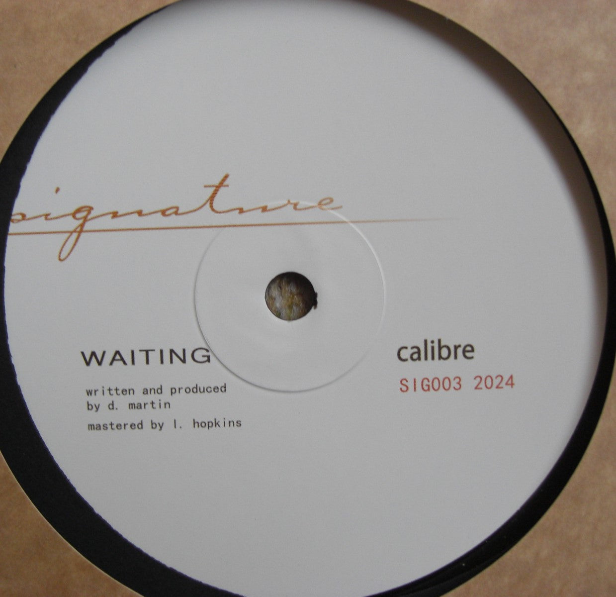 Calibre – Trust / Waiting Vinyl, 12" Single