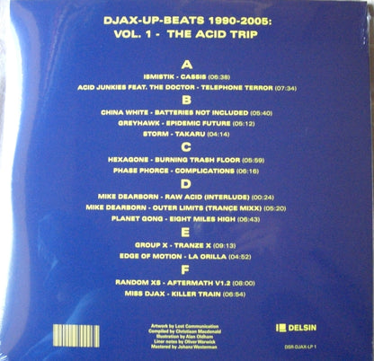 Djax-Up-Beats 1990-2005: Volume 1 - The Acid Trip 3x Vinyl, 12", Compilation
