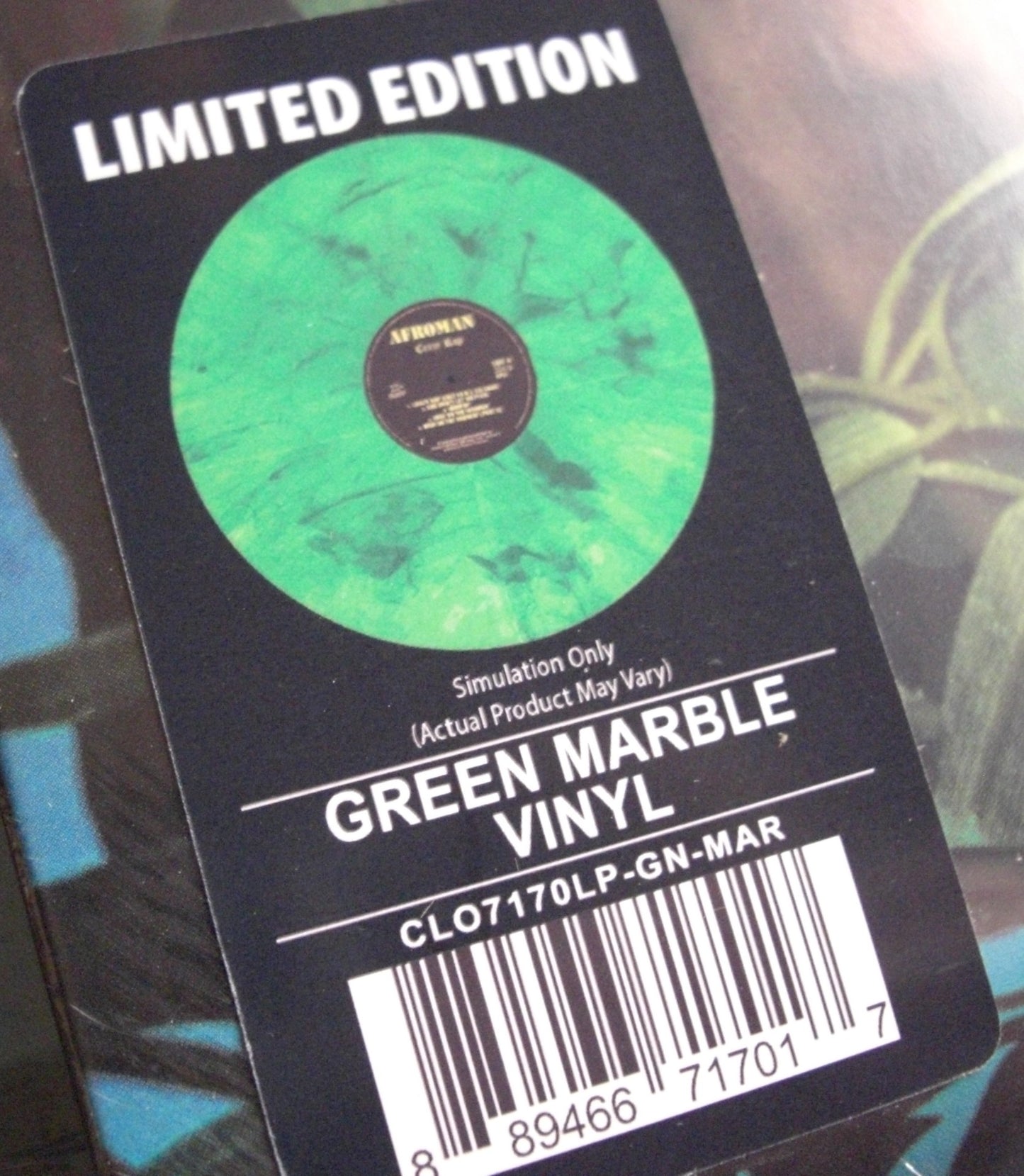 Afroman - Crazy Rap Vinyl, LP, Compilation, Reissue, Limited Edt green