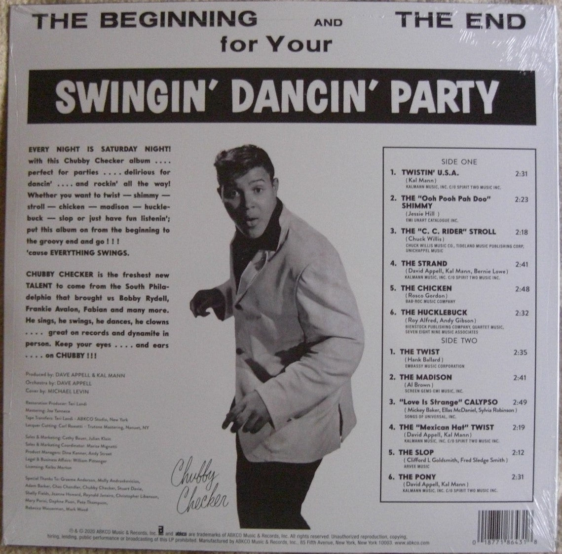 Chubby Checker – Twist With Chubby Checker Vinyl, LP, Album
