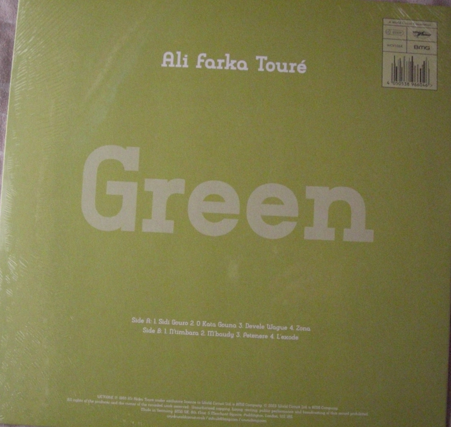 Ali Farka Toure – Green Vinyl, LP, Album, Reissue