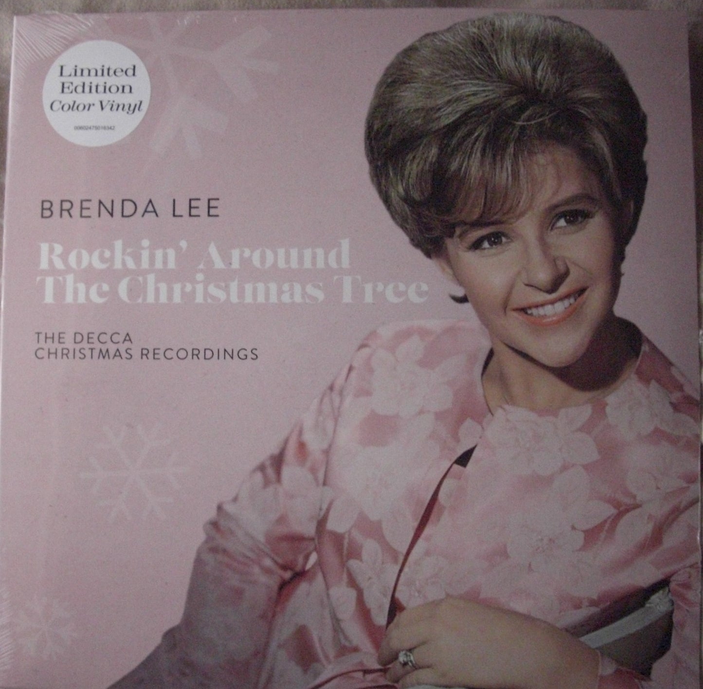 Brenda Lee – Rockin' Around The Christmas Tree: The Decca Christmas Recordings Vinyl, LP, Compilation, Reissue, Limited Edt pink