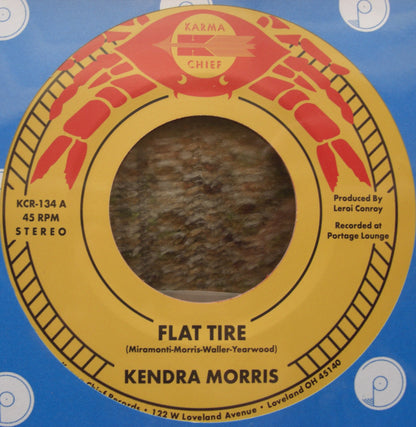Kendra Morris – Flat Tire Vinyl, 7" orange