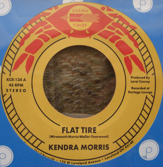 Kendra Morris – Flat Tire Vinyl, 7" orange