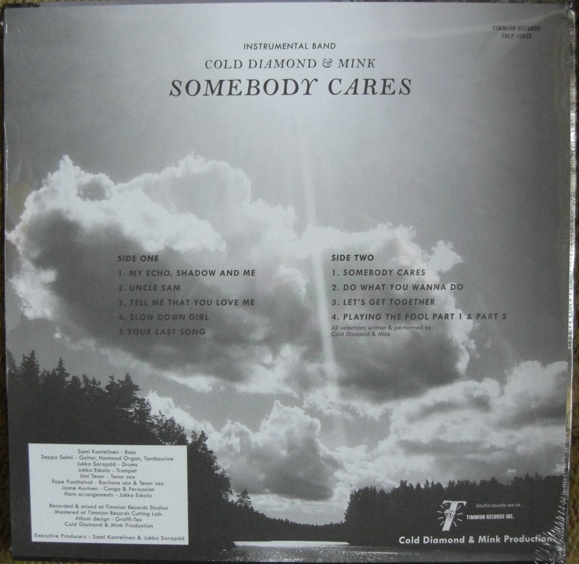 Cold Diamond &amp; Mink – Somebody Cares Vinilo, LP, Álbum verde