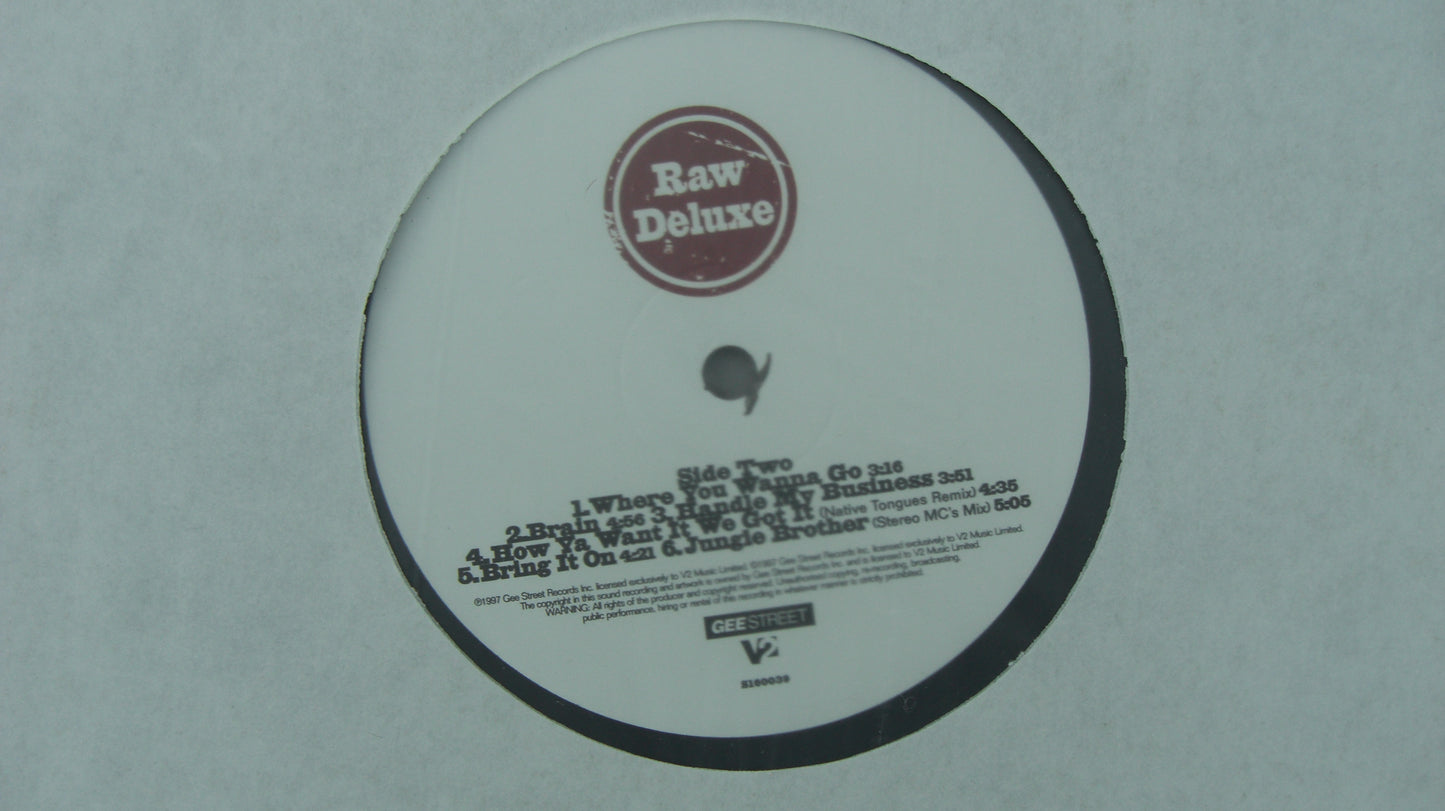 Jungle Brothers – Raw Deluxe 2x Vinyl, LP, Album US 1997