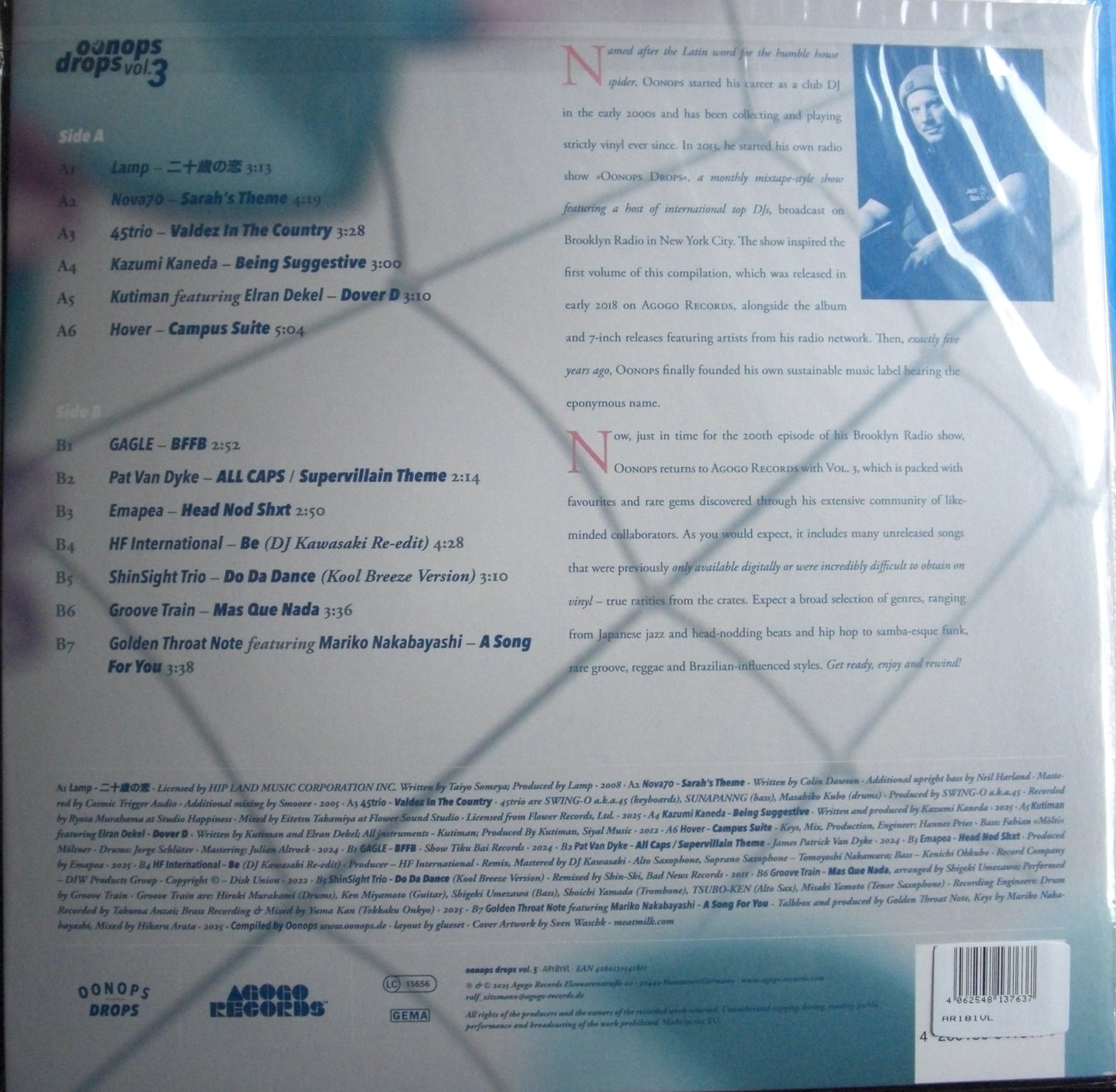 Various Artists - Oonops Drops Vol. 3 Vinyl, LP, Compilation
