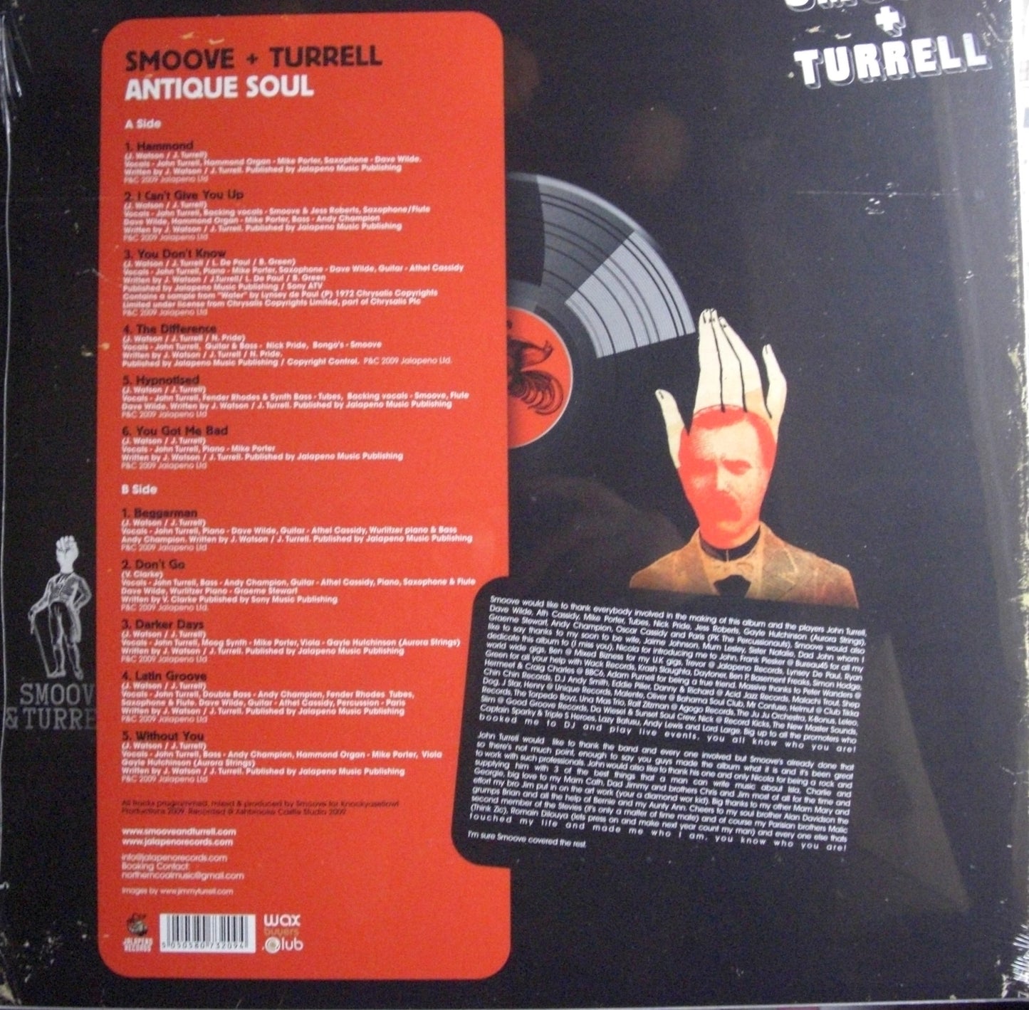 Smoove + Turrell – Antique Soul Vinyl, LP, Album Repress
