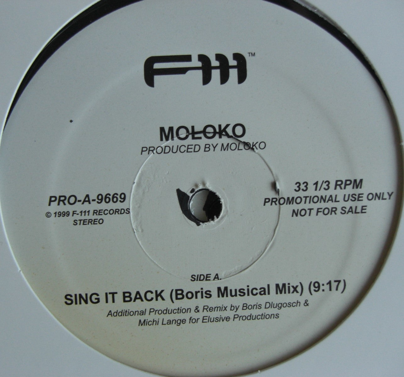 Moloko – Sing It Back Vinyl, 12" Single