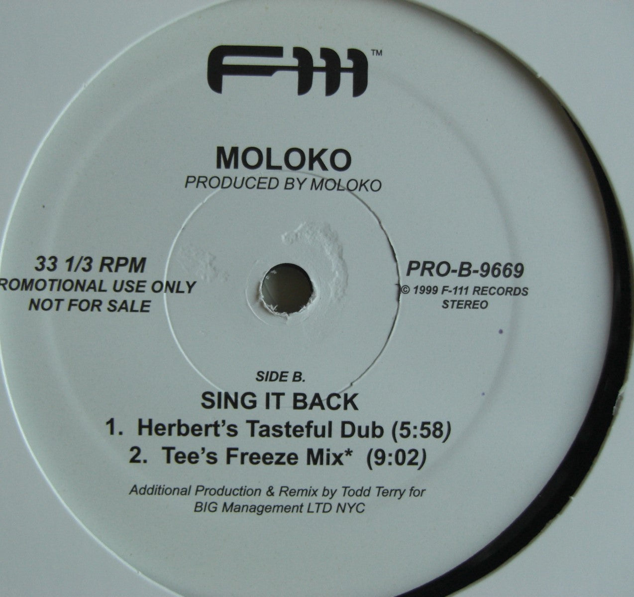 Moloko – Sing It Back Vinyl, 12" Single