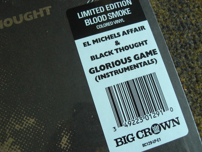 El Michels Affair + Black Thought – Glorious Game Instrumentals Vinyl, LP, Album blood smoke