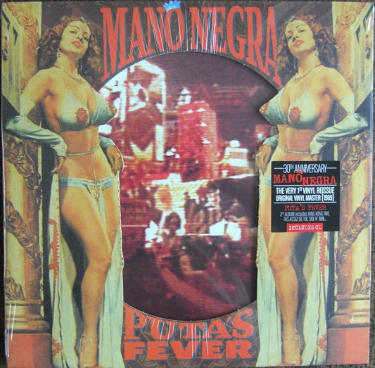 Mano Negra – Puta's Fever Vinilo, LP, Álbum + CD